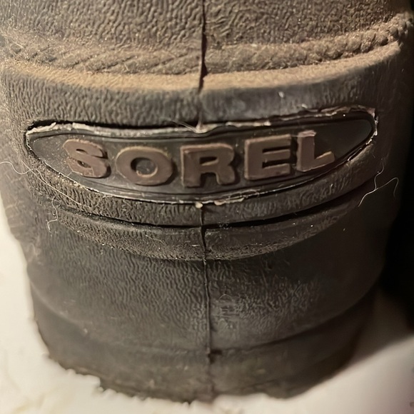 Sorel Coldpac Zip Up Brown Boots Size 10 - Picture 9 of 10